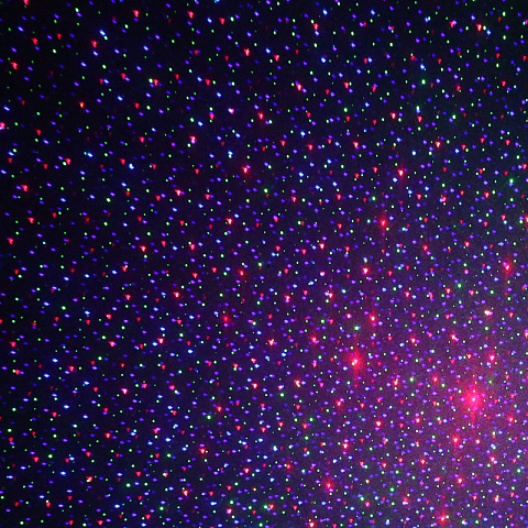 Уличный лазерный проектор RGB star shower Blue, Red, Green - рис 2.